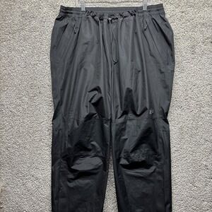 REI Co-op‎ Gore-Tex Rain Black Waterproof Shell Hiking Zip Ankle Pants Mens 3XL
